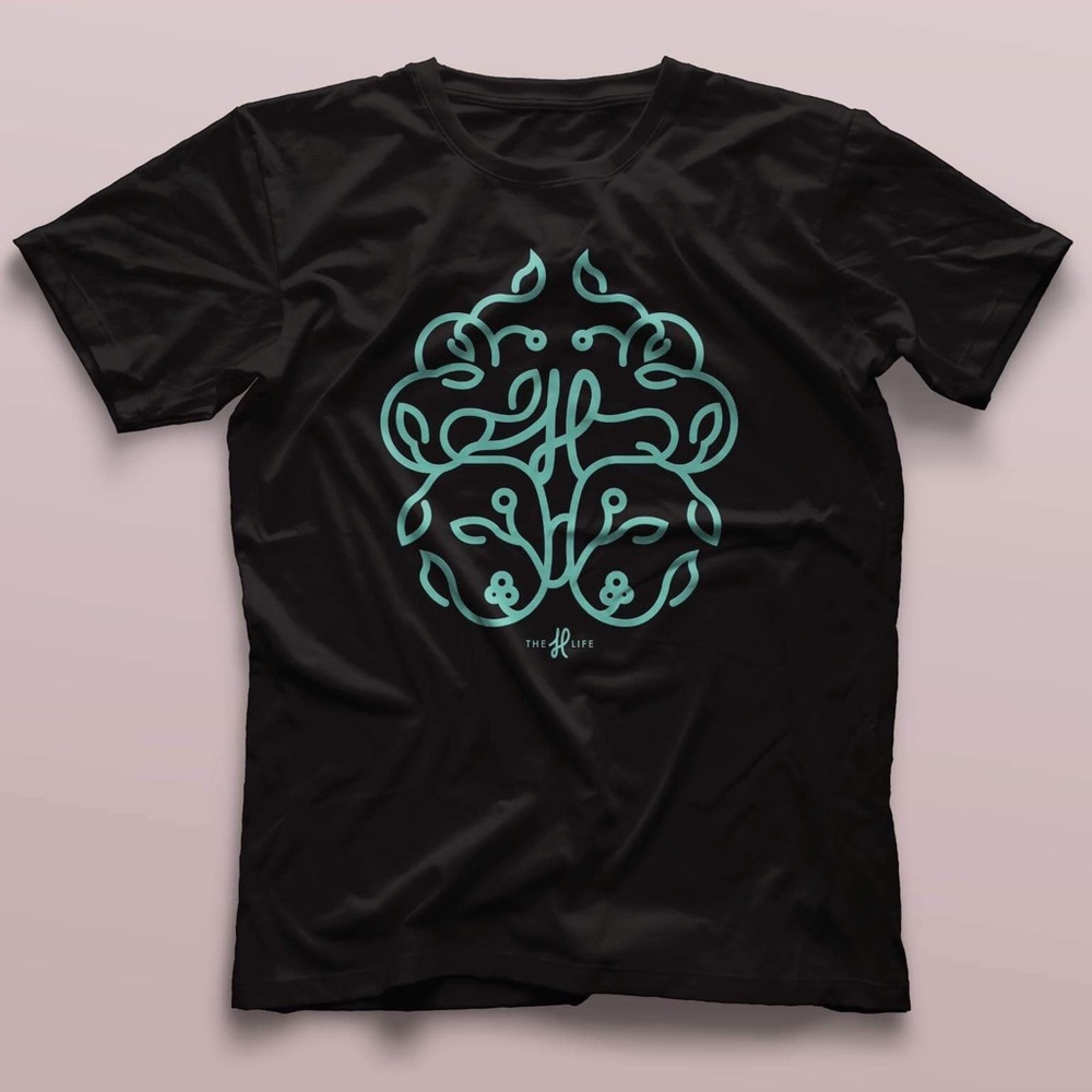 The H Life Brain T Shirt